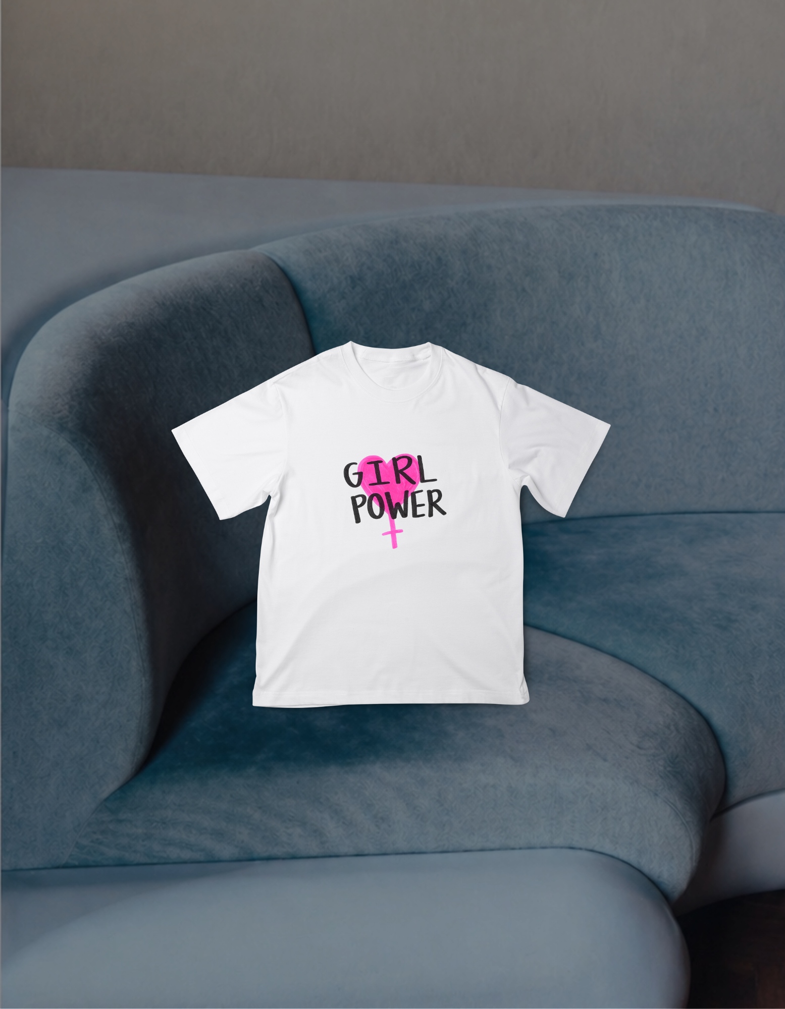 Футболка біла «Girl Power»